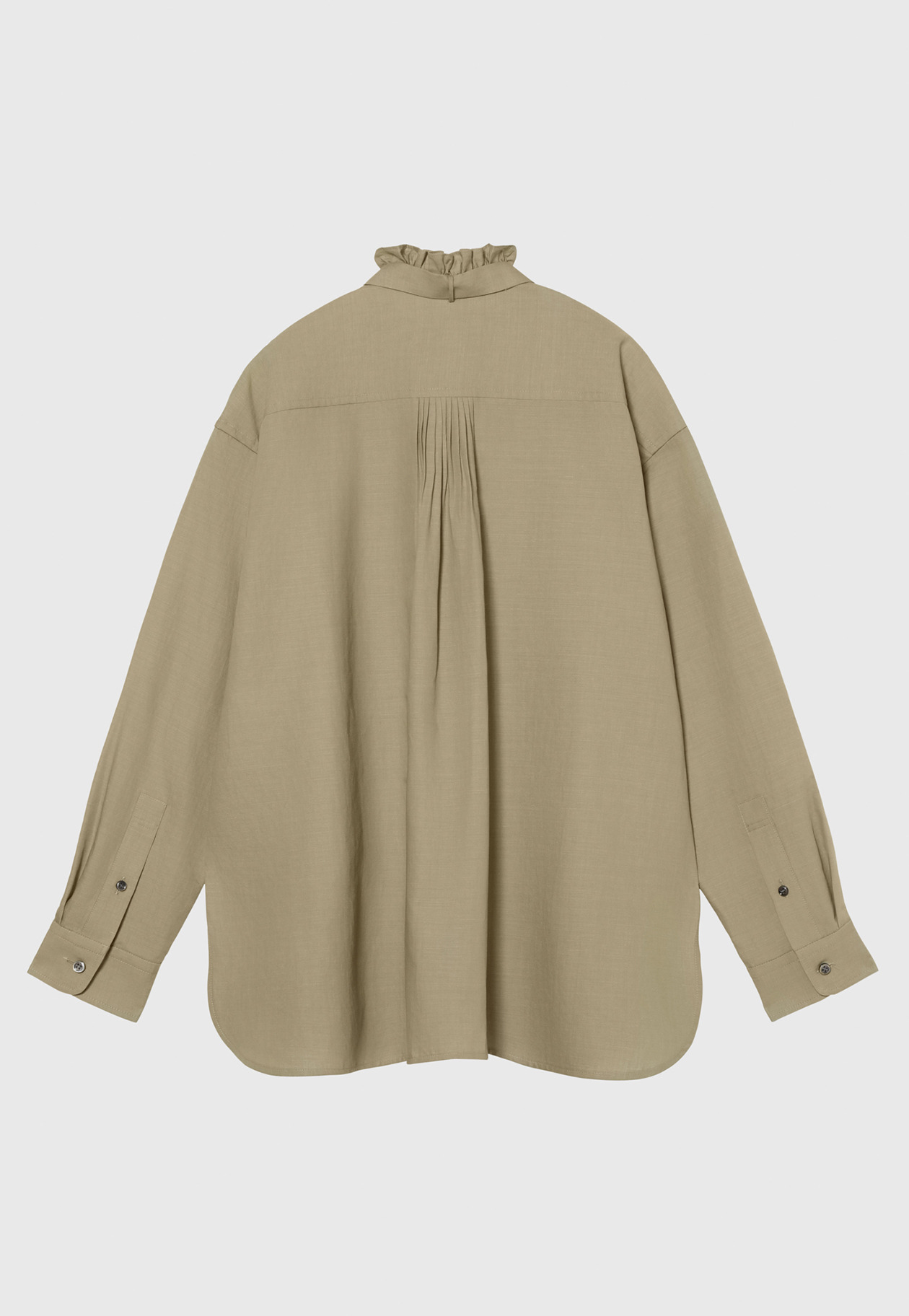 LIGHT DENIM BOW SHIRT / ライトデニムボウシャツ 詳細画像 Beige 5