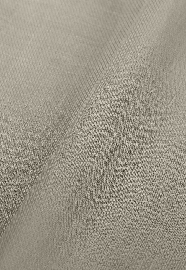 RAMIE TWILL RUFFLE BLOUSE / ラミーツイルラッフルブラウス 詳細画像 Beige 3