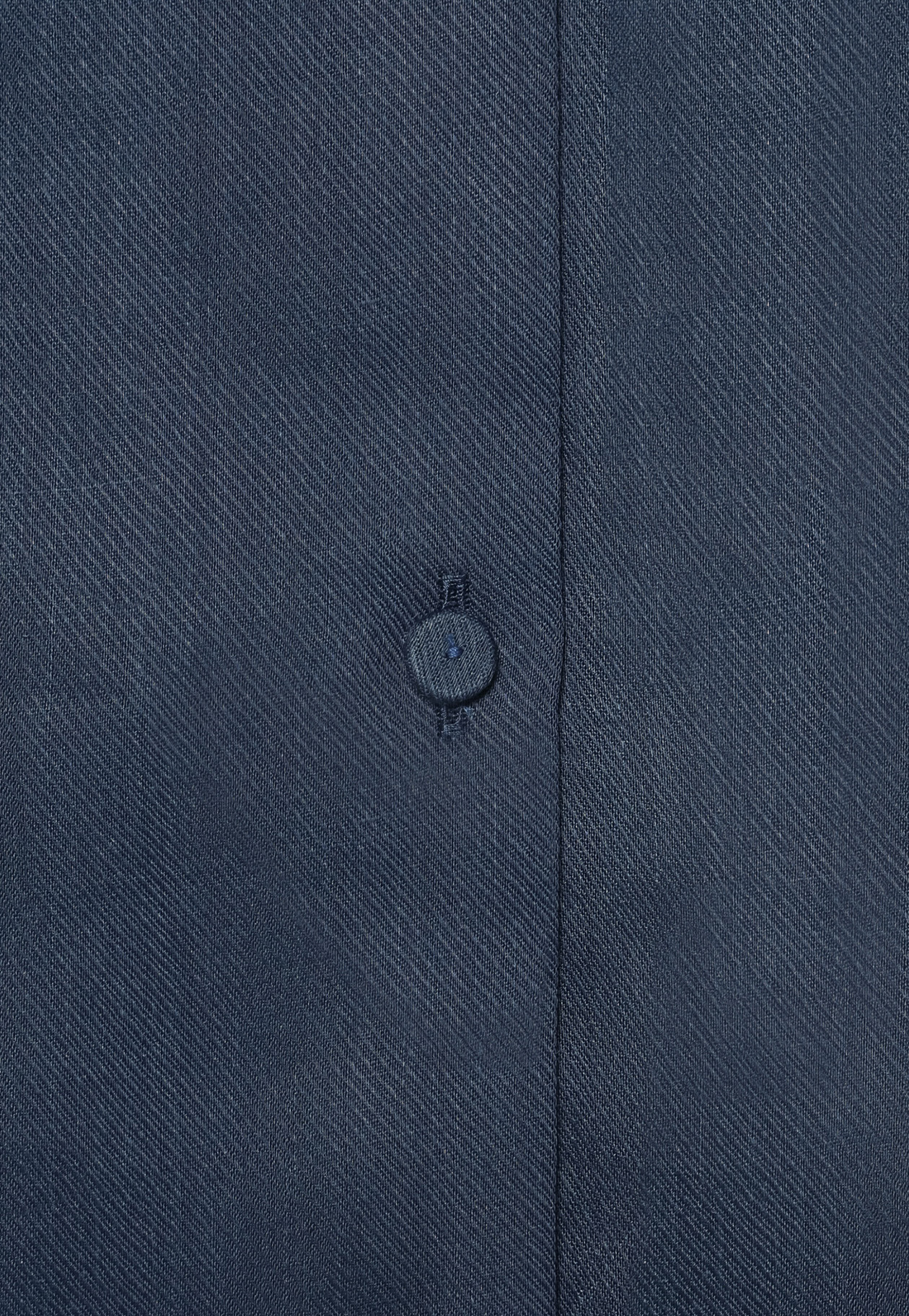 RAMIE TWILL RUFFLE BLOUSE / ラミーツイルラッフルブラウス 詳細画像 Navy 8