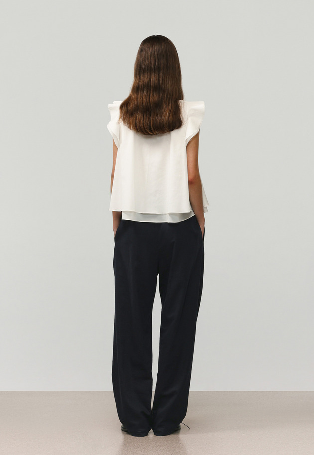 TRIACETATE SLEEVELESS BLOUSE / トリアセテートスリーブレスブラウス 詳細画像 OW 4