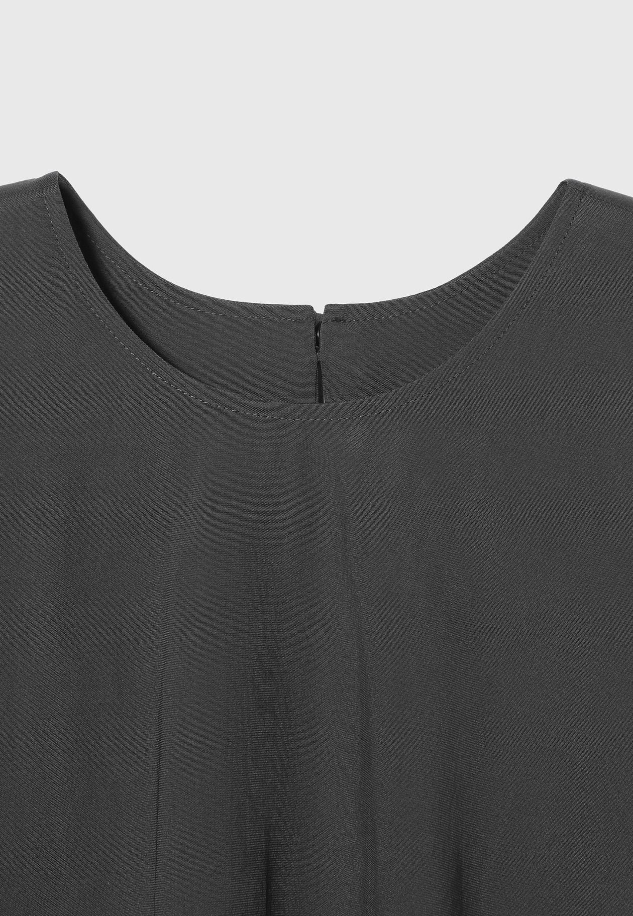 TRIACETATE SLEEVELESS BLOUSE / トリアセテートスリーブレスブラウス 詳細画像 Chcl 3