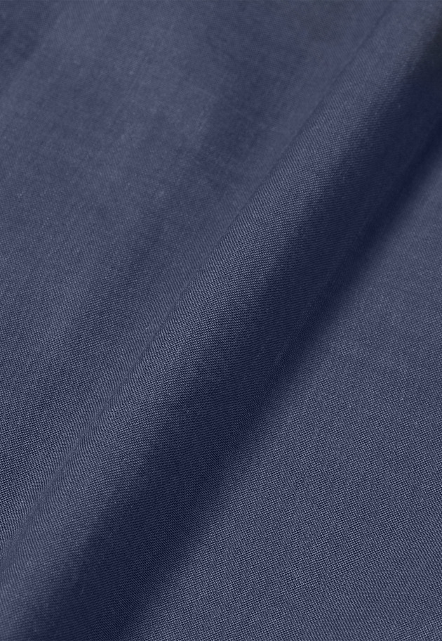 RAMIE COTTON SLEEVELESS FRILL BLOUSE / ラミーコットンスリーブレスフリルブラウス 詳細画像 Blue 6