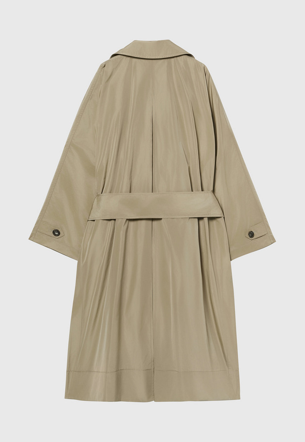 TAFFETA PONCHO COAT / タフタポンチョコート 詳細画像 Beige 3