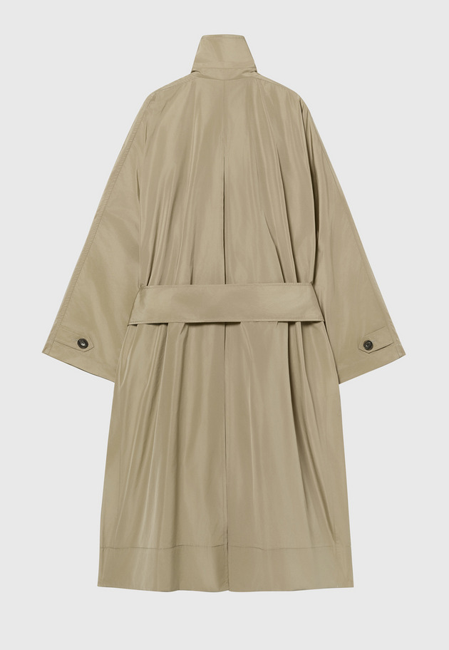 TAFFETA PONCHO COAT / タフタポンチョコート 詳細画像 Beige 5