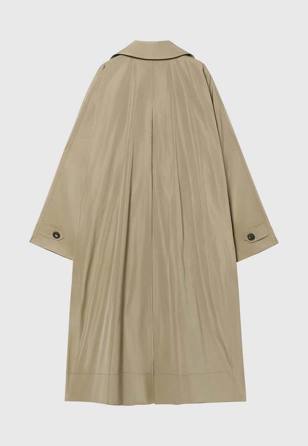 TAFFETA PONCHO COAT / タフタポンチョコート 詳細画像 Beige 7