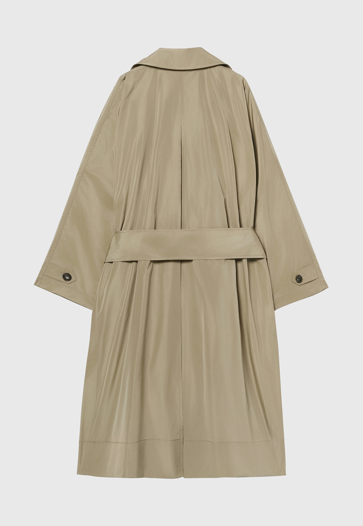 TAFFETA PONCHO COAT / タフタポンチョコート 詳細画像 Beige 3