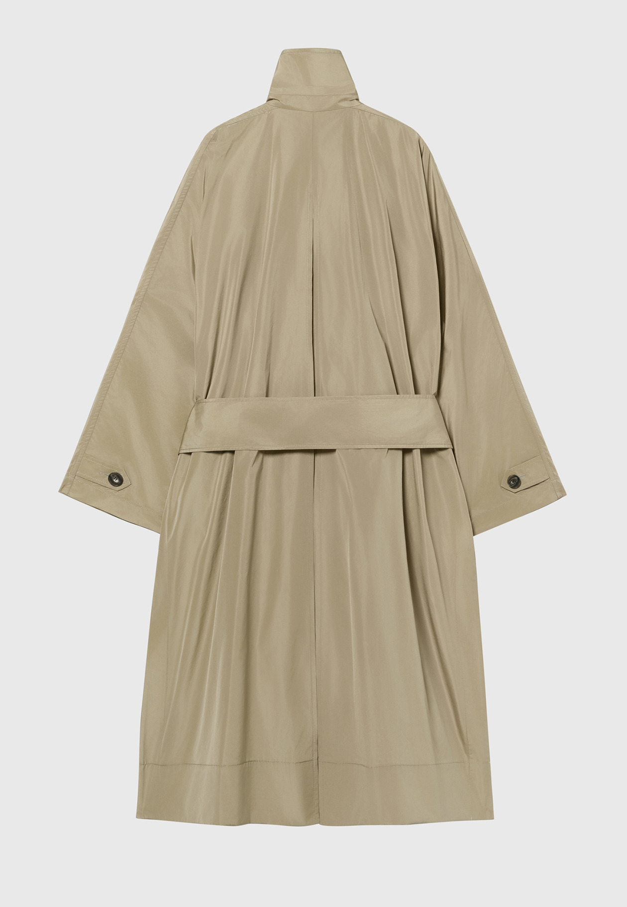 TAFFETA PONCHO COAT / タフタポンチョコート 詳細画像 Beige 5