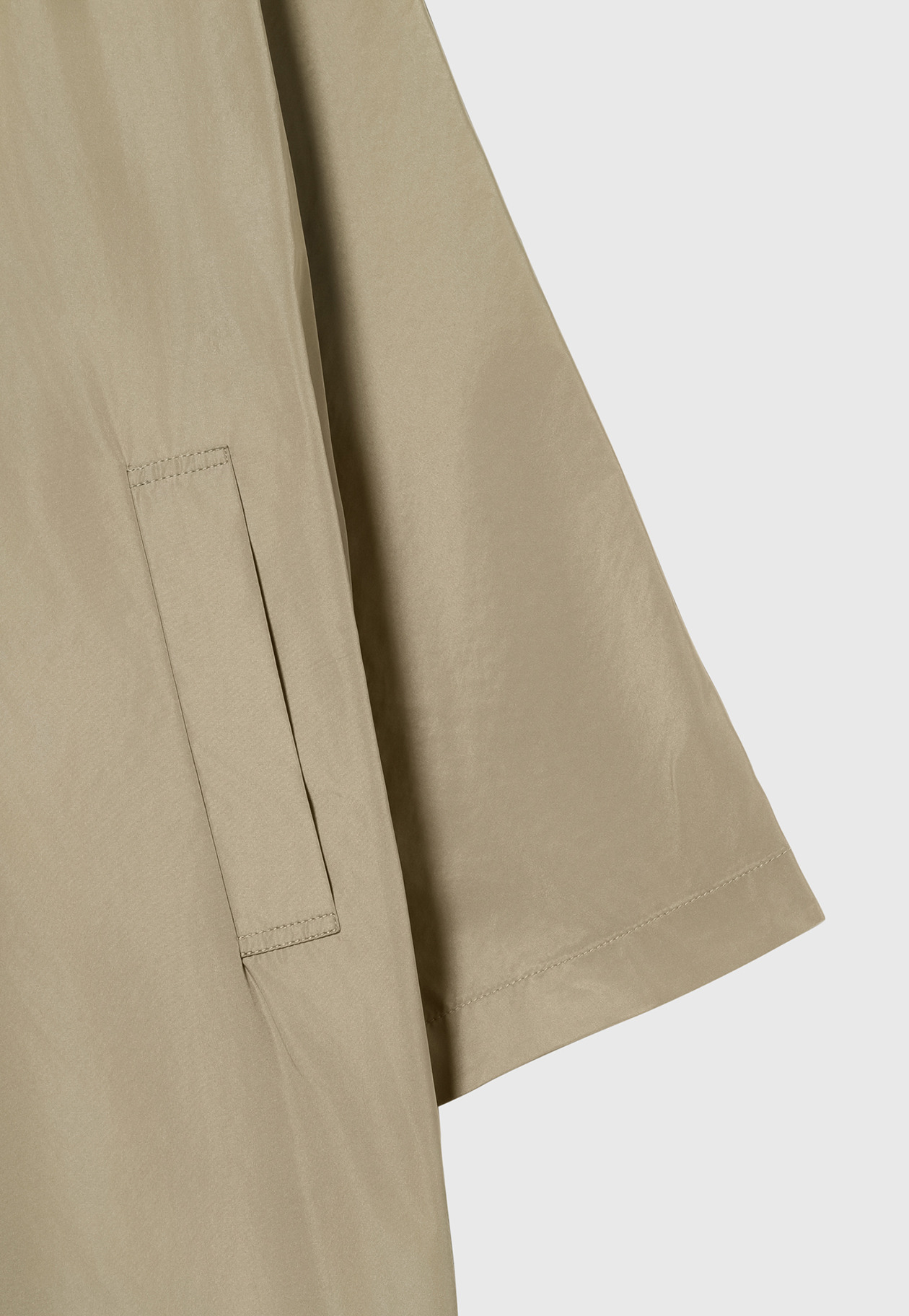 TAFFETA PONCHO COAT / タフタポンチョコート 詳細画像 Beige 9