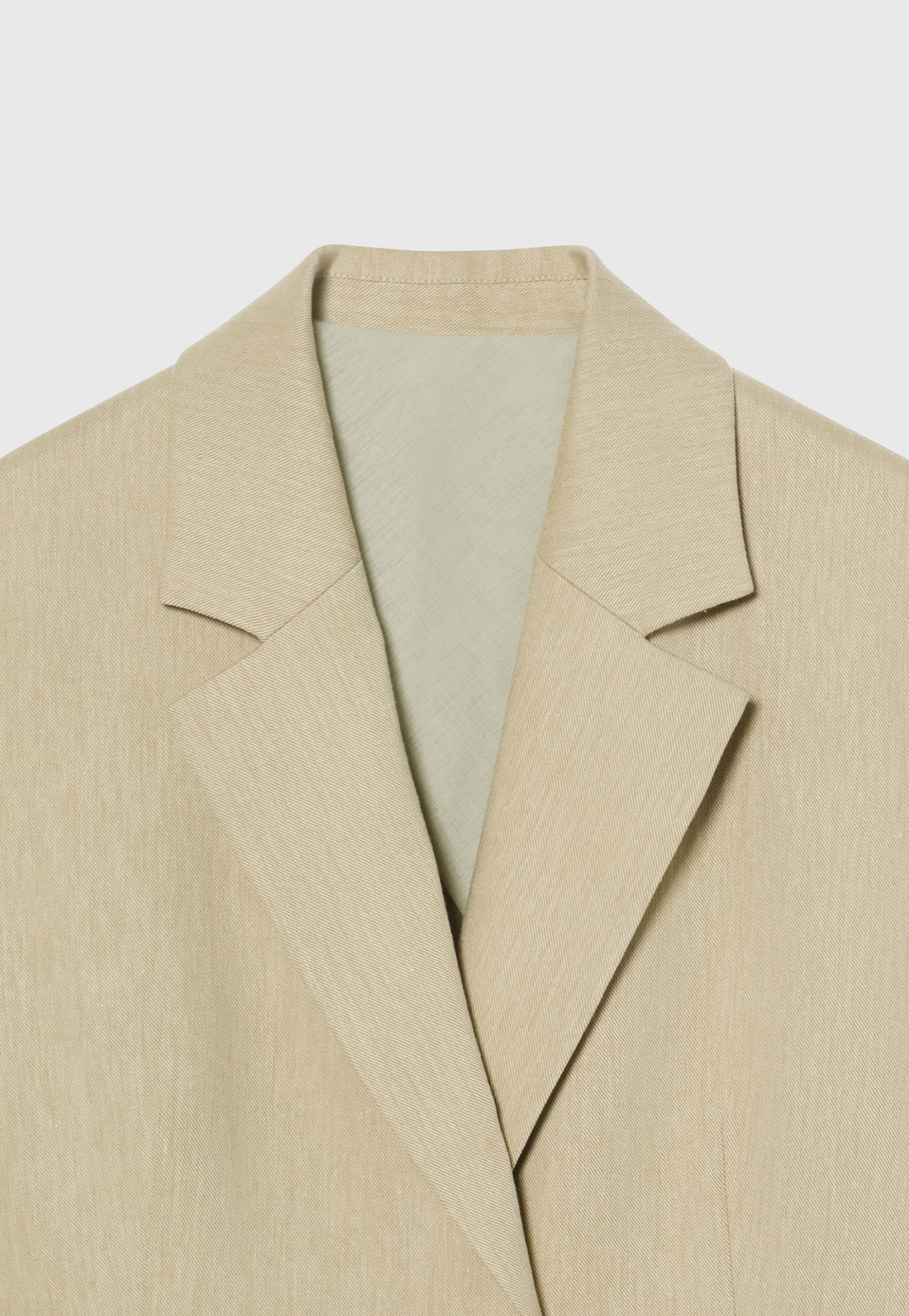 VISCORSE LINEN JACKET / ヴィスコースリネンジャケット 詳細画像 Beige 7