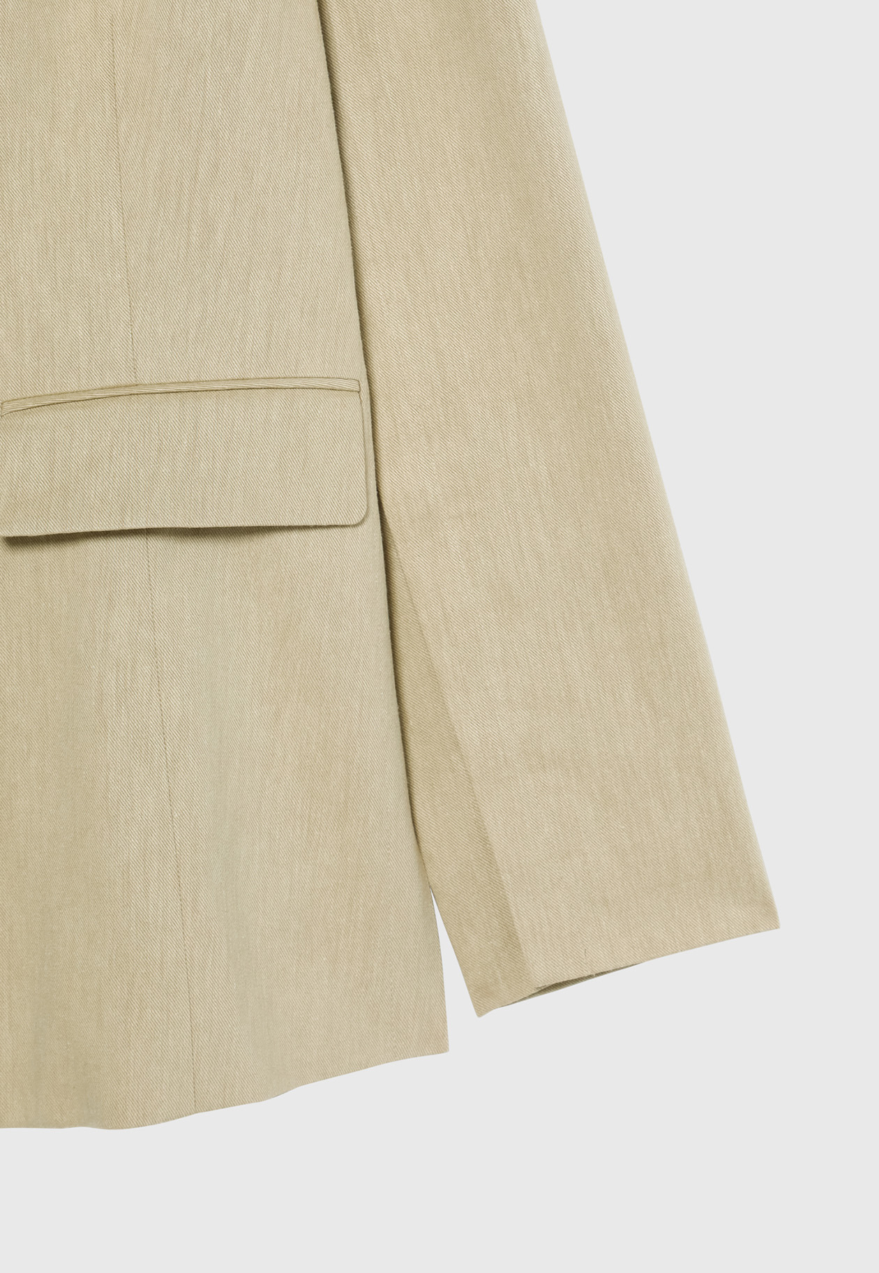 VISCORSE LINEN JACKET / ヴィスコースリネンジャケット 詳細画像 Beige 8