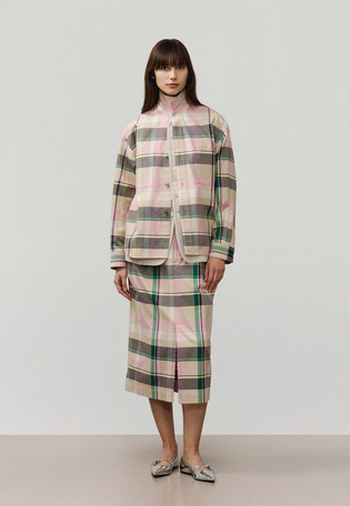 MADRAS CHECK SHIRT JACKET / マドラスチェックシャツジャケット