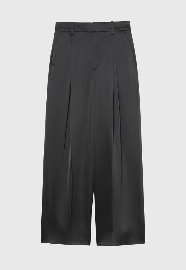 SATIN FLARE PANTS / サテンフレアパンツ 詳細画像 Chcl 1