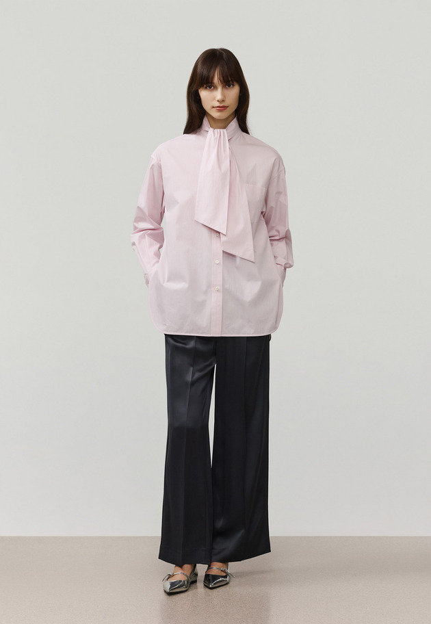 SATIN FLARE PANTS / サテンフレアパンツ 詳細画像 Chcl 7