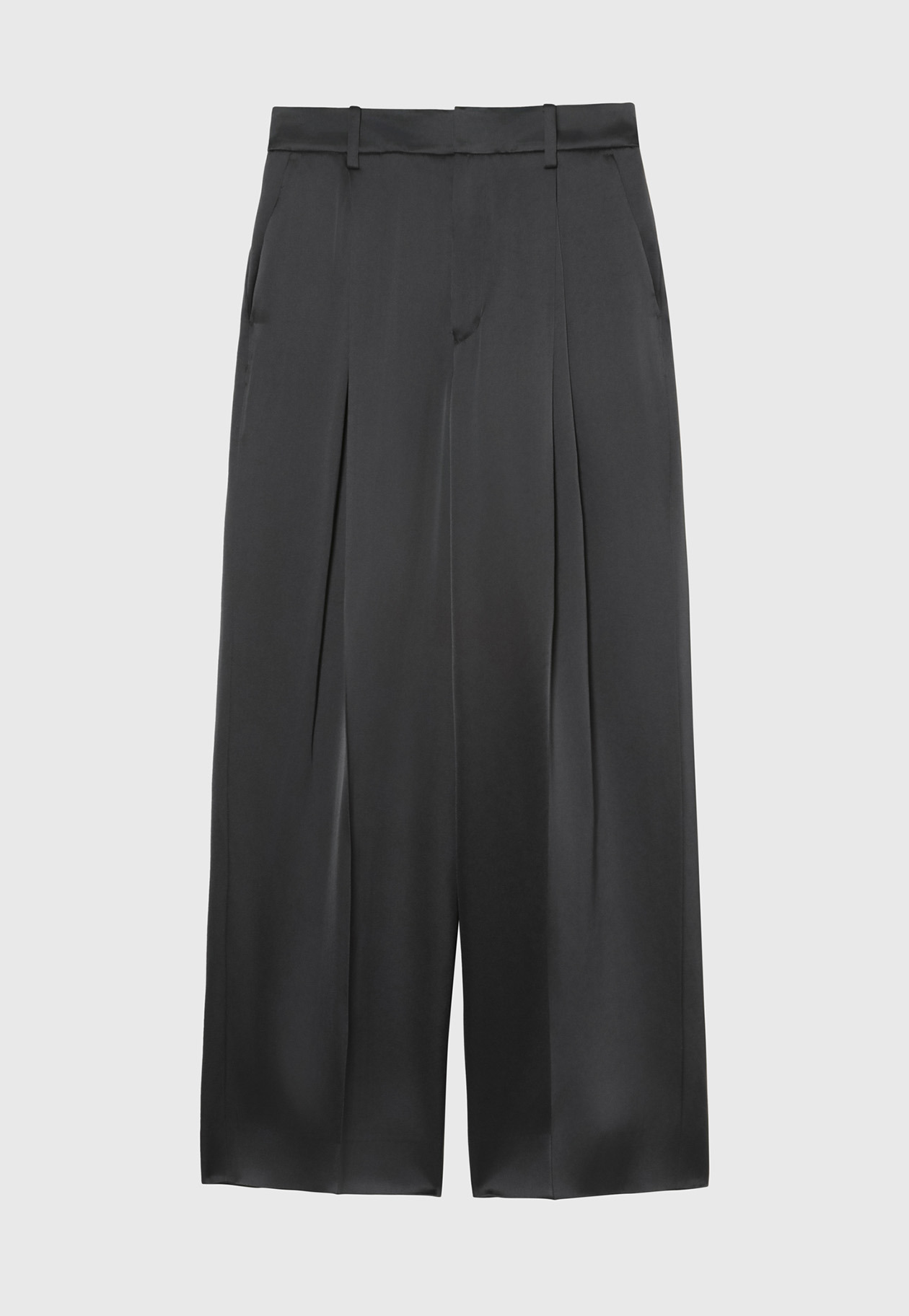 SATIN FLARE PANTS / サテンフレアパンツ 詳細画像 Chcl 1