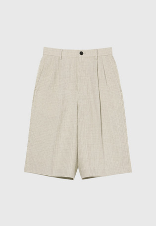 SLUB TWEED HALF PANTS / スラブツィードハーフパンツ