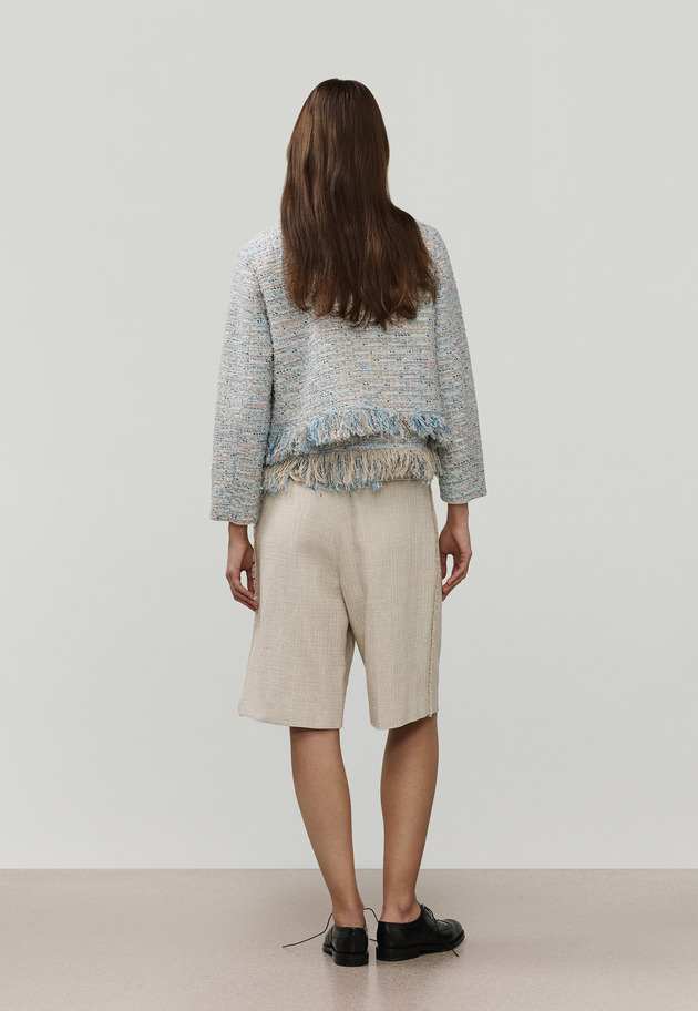 SLUB TWEED HALF PANTS / スラブツィードハーフパンツ 詳細画像 Beige 6