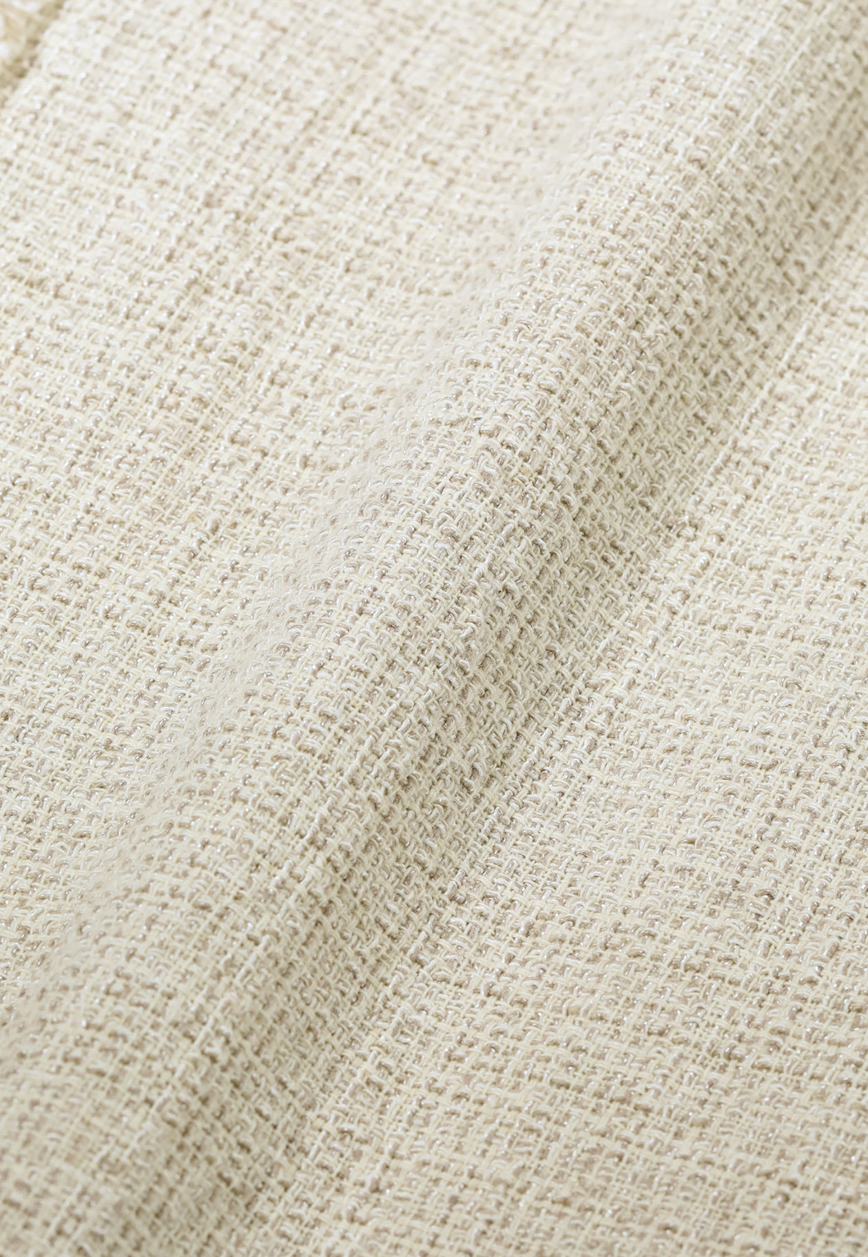 SLUB TWEED HALF PANTS / スラブツィードハーフパンツ 詳細画像 Beige 3