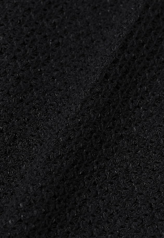 COTTON RAYON KARAMI SHORT PANTS / コットンレーヨンカラミショートパンツ 詳細画像 Black 8