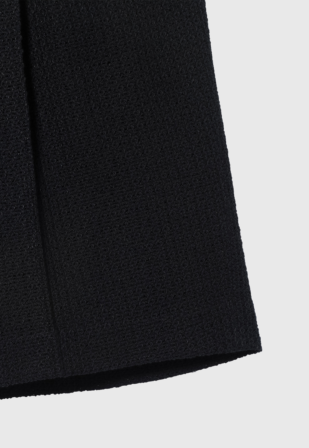 COTTON RAYON KARAMI SHORT PANTS / コットンレーヨンカラミショートパンツ 詳細画像 Black 6