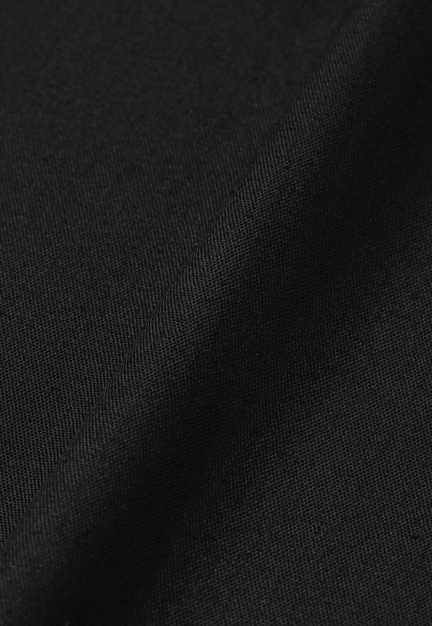 RAMIE POLY TWILL BALLOON PANTS / ラミーポリツイルバルーンパンツ 詳細画像 Black 3