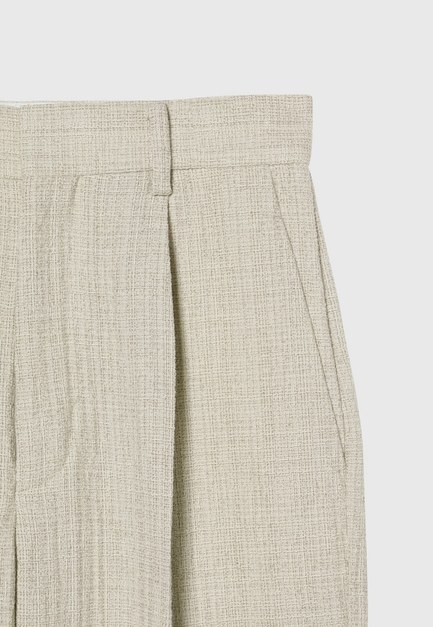 SLUB TWEED PANTS / スラブツィードパンツ 詳細画像 Beige 8
