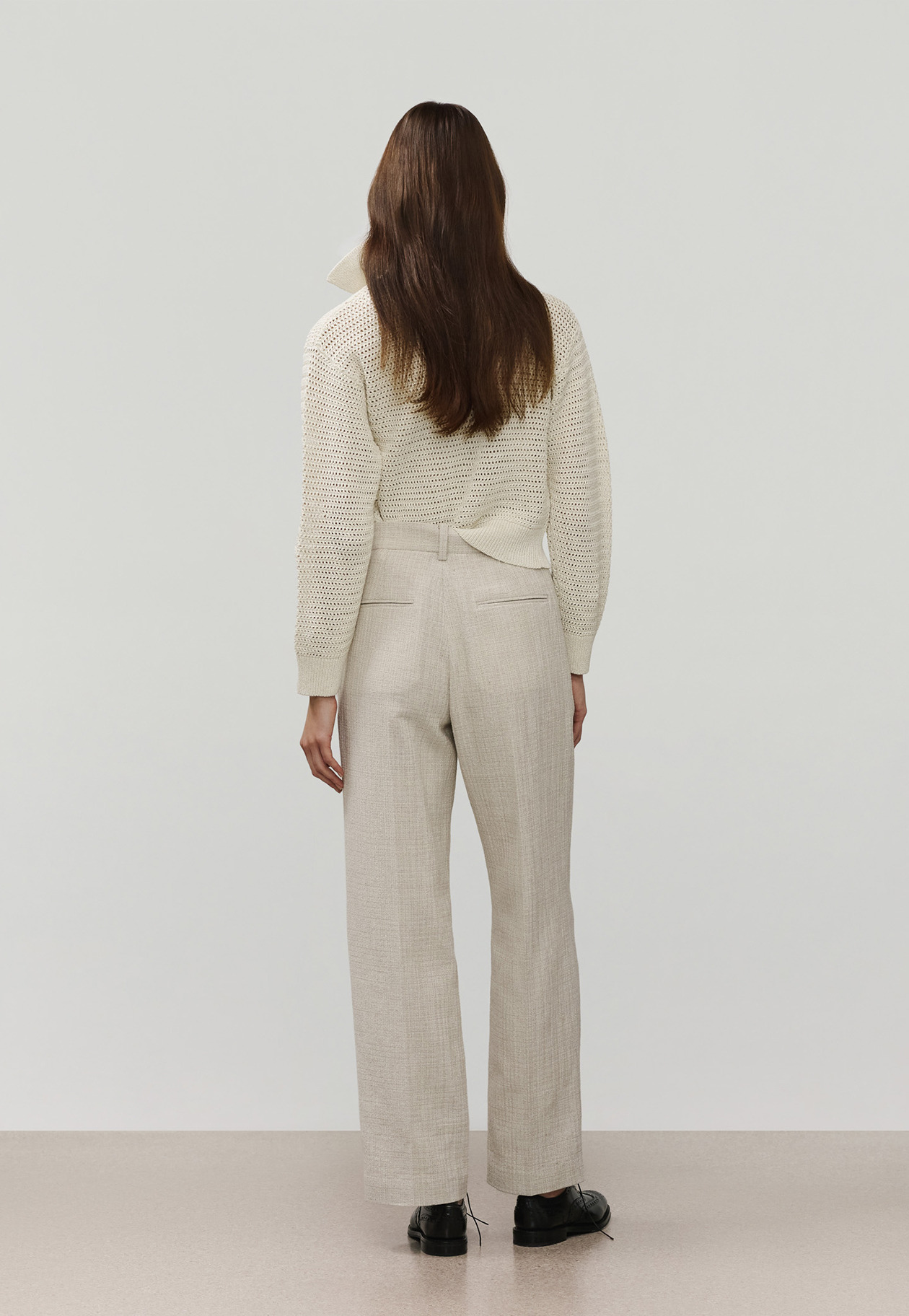 SLUB TWEED PANTS / スラブツィードパンツ 詳細画像 Beige 3