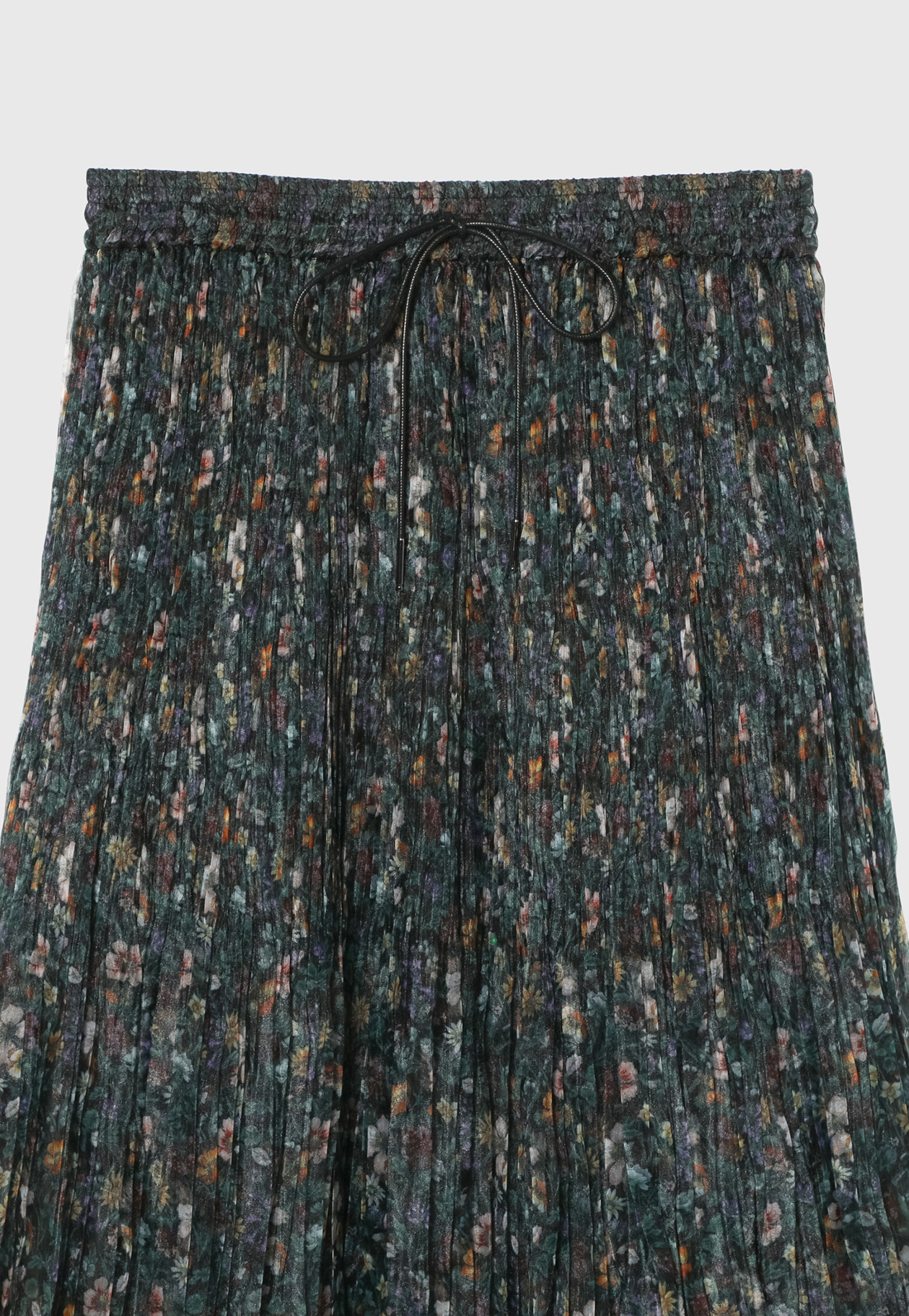 FLOWER ORGANDY SKIRT / フラワーオーガンジースカート 詳細画像 Black 3