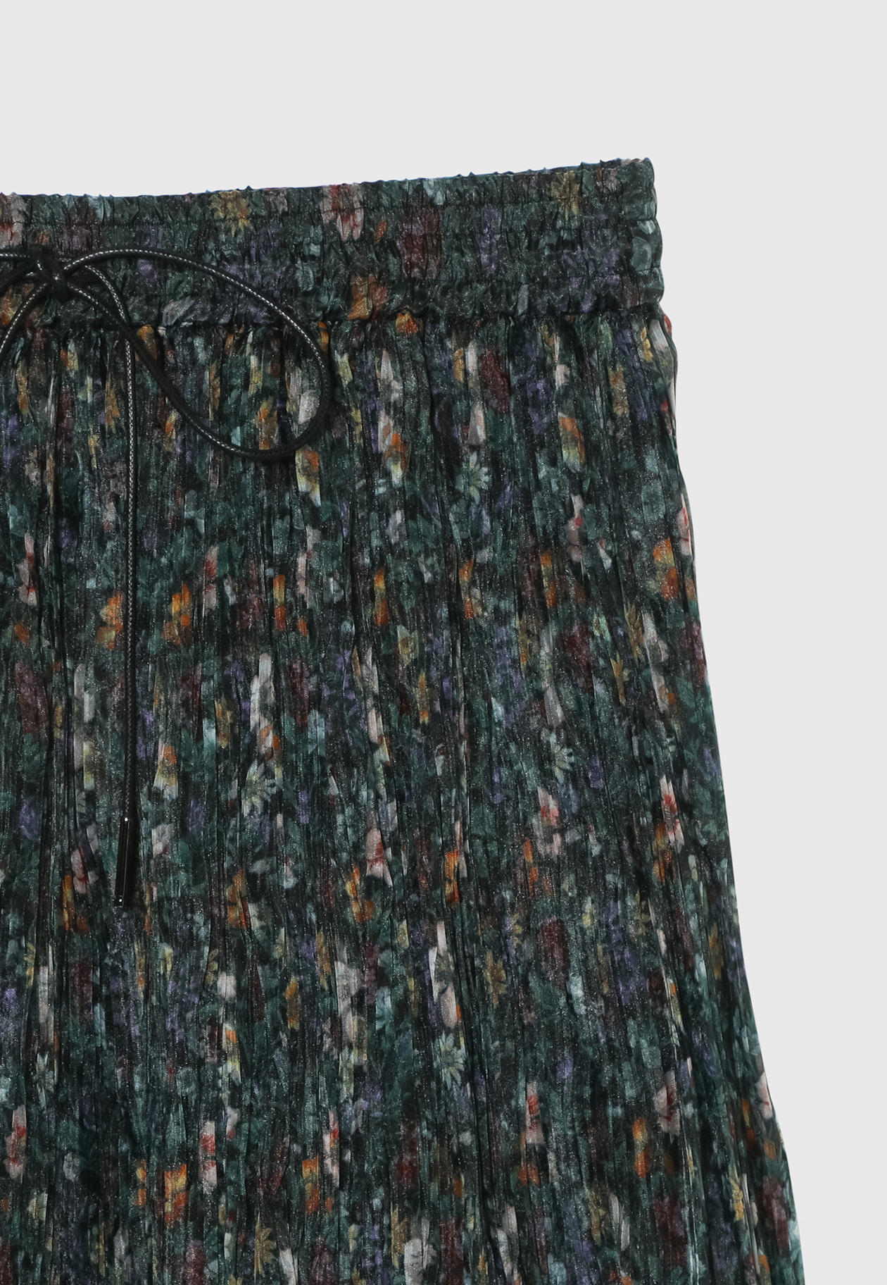 FLOWER ORGANDY SKIRT / フラワーオーガンジースカート 詳細画像 Black 4