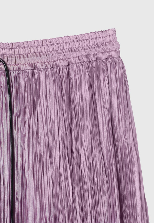 TENCEL ORGANDY PLEATS SKIRT / テンセルオーガンジープリーツスカート 詳細画像 Pink 4