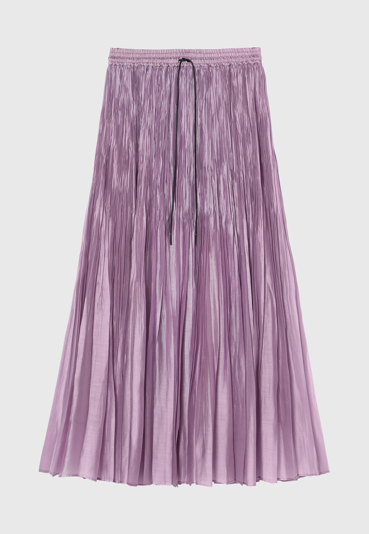 TENCEL ORGANDY PLEATS SKIRT / テンセルオーガンジープリーツスカート 詳細画像 Pink 1