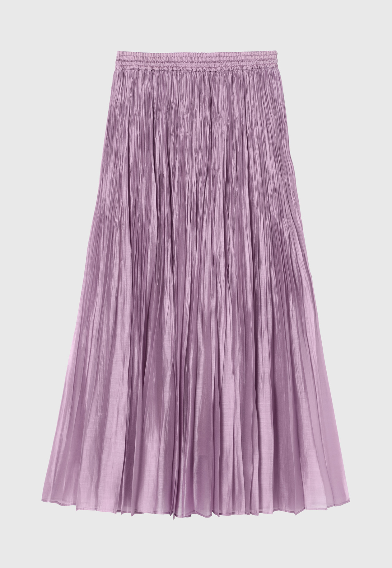 TENCEL ORGANDY PLEATS SKIRT / テンセルオーガンジープリーツスカート 詳細画像 Pink 2