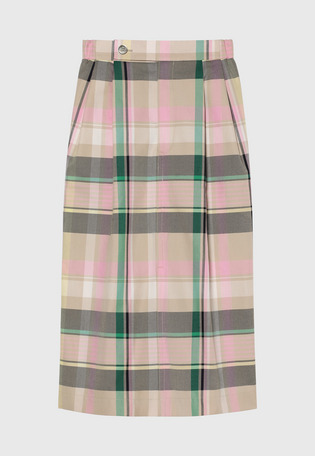 MADRAS CHECK SKIRT / マドラスチェックスカート