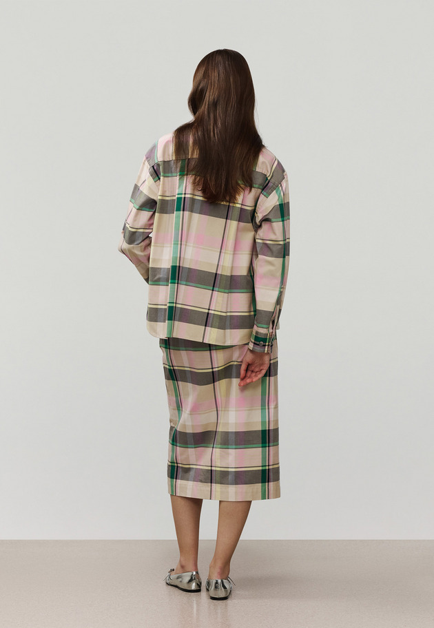 MADRAS CHECK SKIRT / マドラスチェックスカート 詳細画像 Pink 10