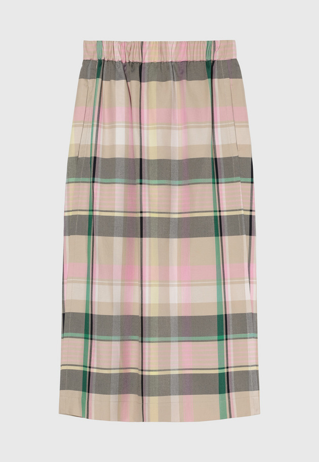 MADRAS CHECK SKIRT / マドラスチェックスカート 詳細画像 Pink 2