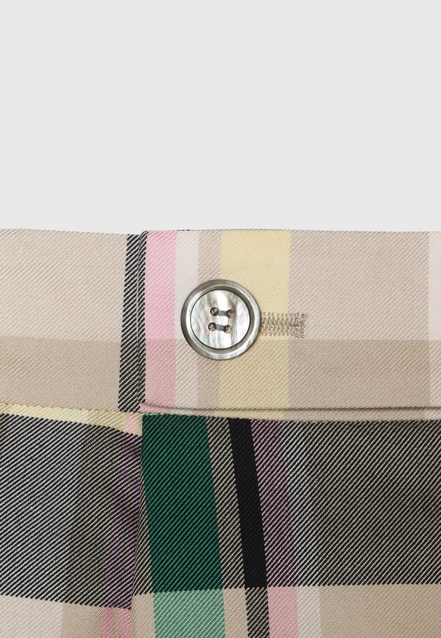 MADRAS CHECK SKIRT / マドラスチェックスカート 詳細画像 Pink 6