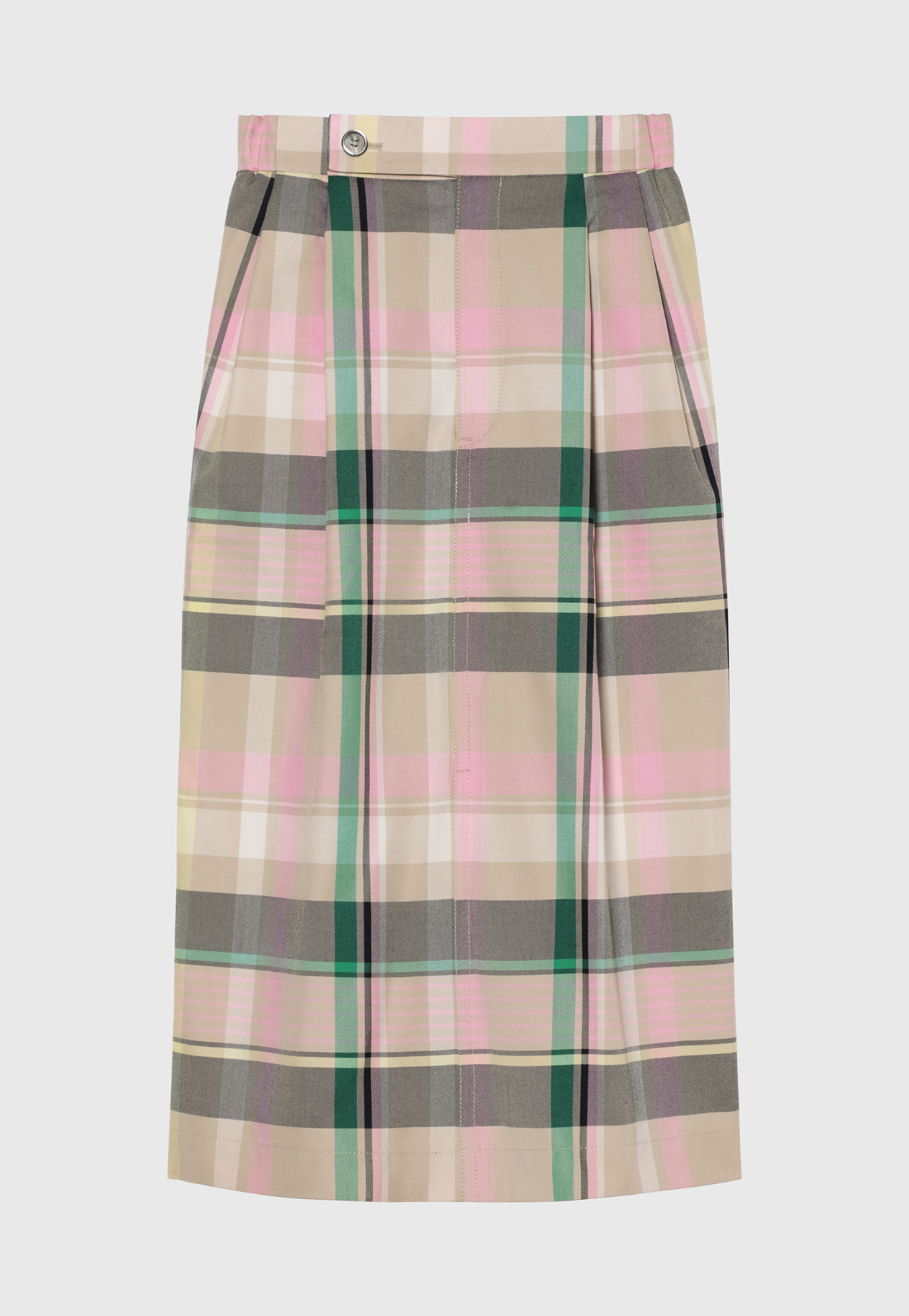 MADRAS CHECK SKIRT / マドラスチェックスカート 詳細画像 Pink 1