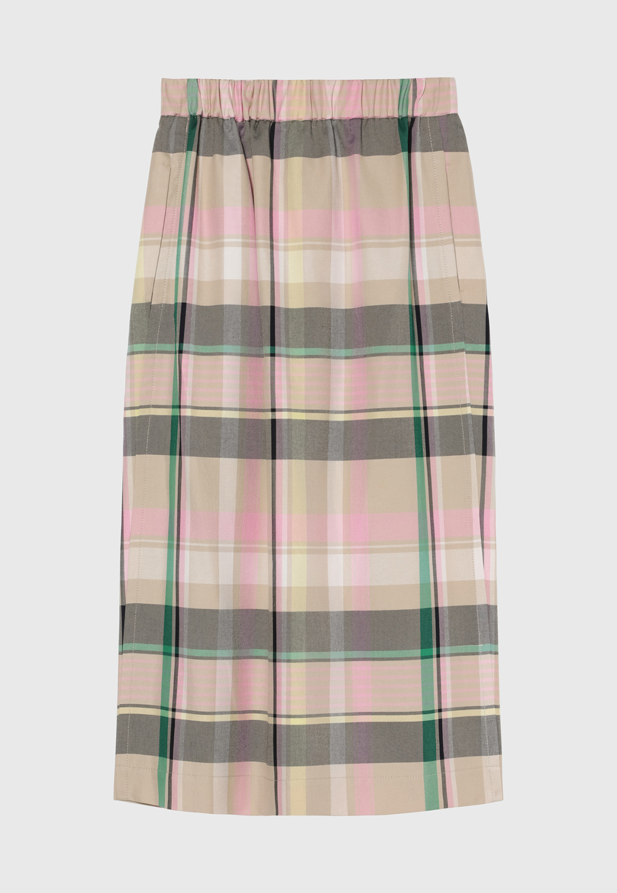 MADRAS CHECK SKIRT / マドラスチェックスカート 詳細画像 Pink 2