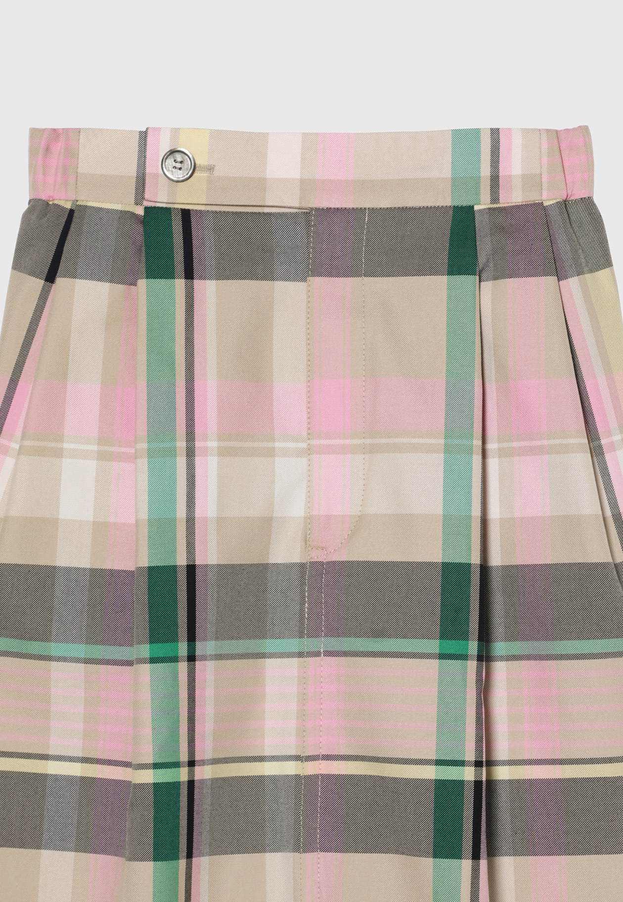 MADRAS CHECK SKIRT / マドラスチェックスカート 詳細画像 Pink 3