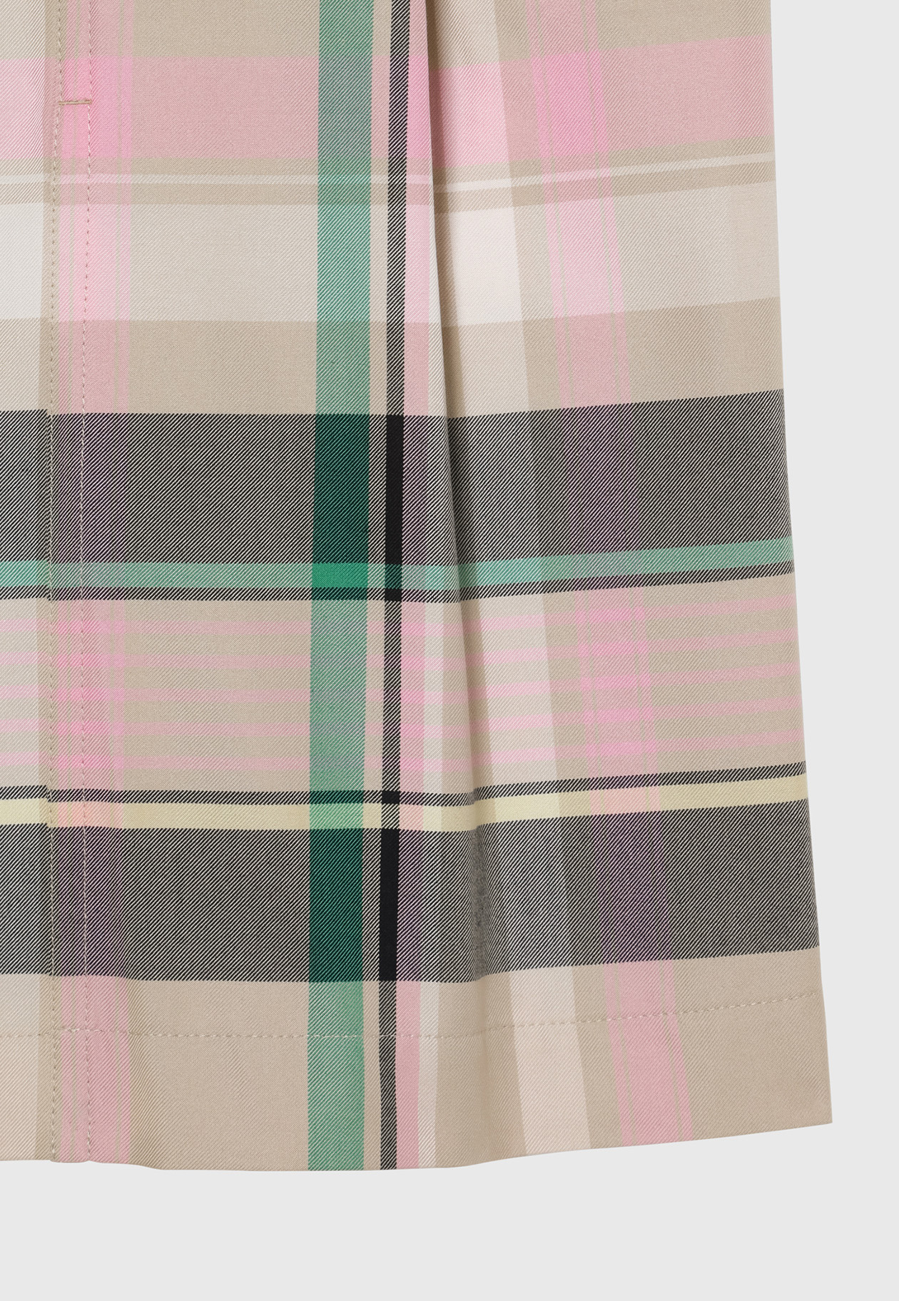 MADRAS CHECK SKIRT / マドラスチェックスカート 詳細画像 Pink 5