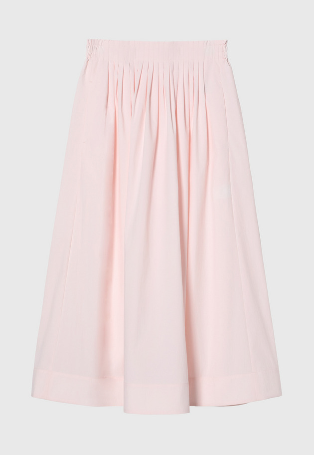 TYPEWRITER TUCK SKIRT / タイプライタータックスカート 詳細画像 Pink 1