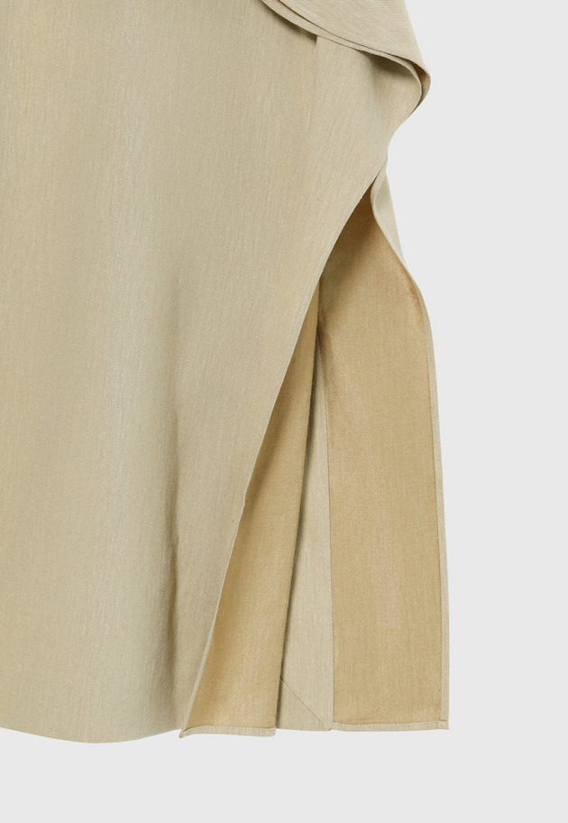 VISCORSE LINEN GILET / ヴィスコースリネンジレ 詳細画像 Beige 9