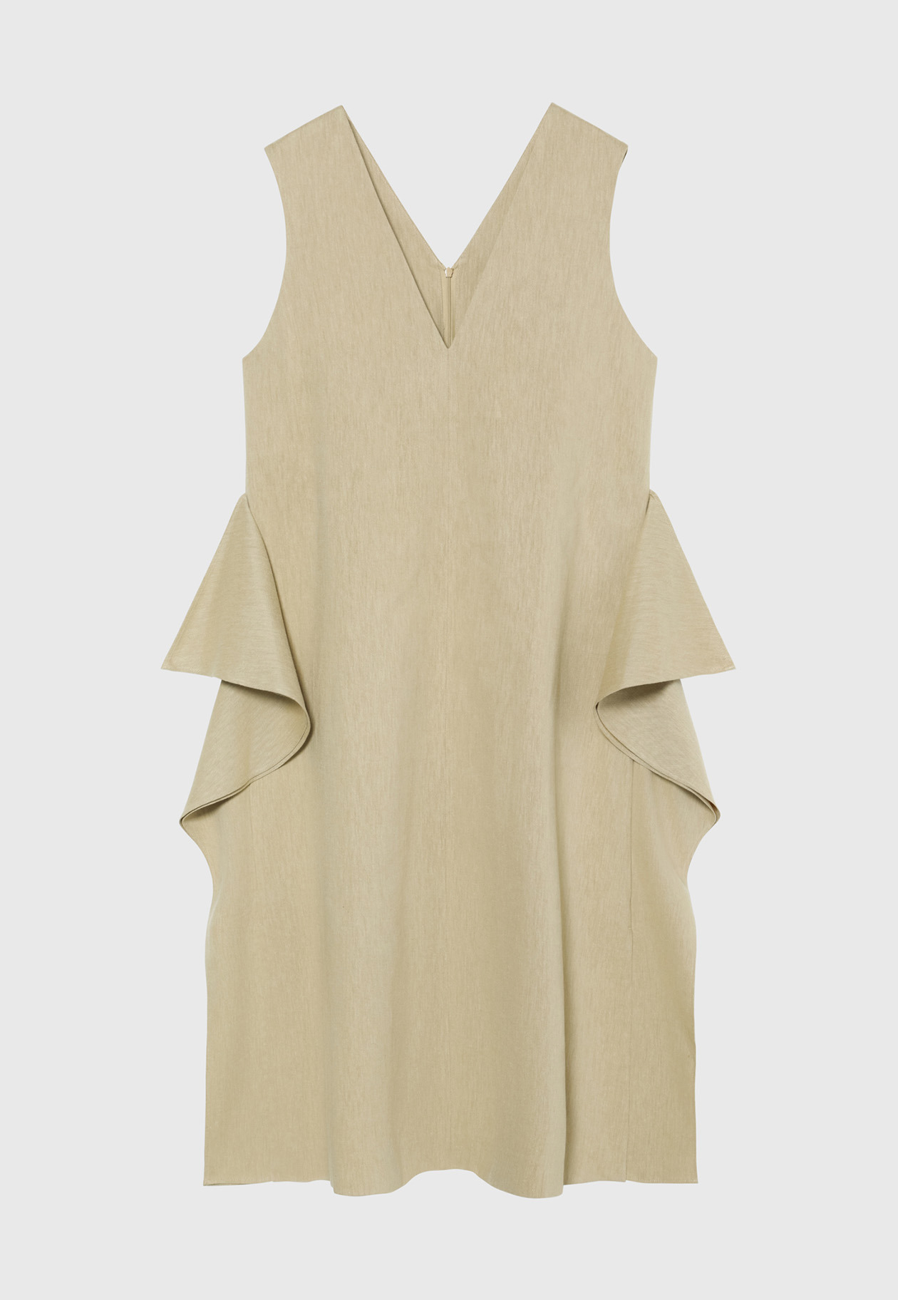 VISCORSE LINEN GILET / ヴィスコースリネンジレ 詳細画像 Beige 4