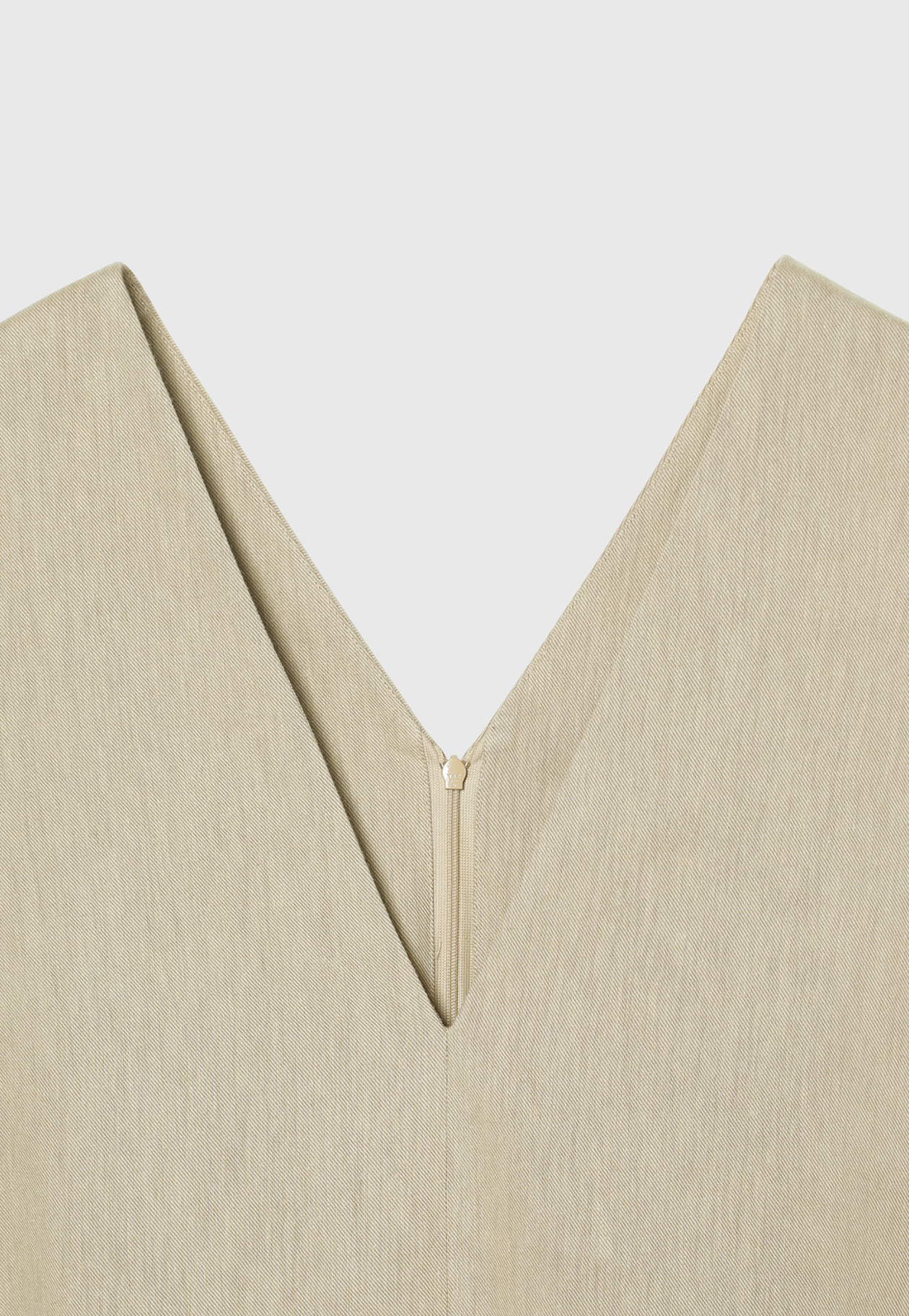 VISCORSE LINEN GILET / ヴィスコースリネンジレ 詳細画像 Beige 6