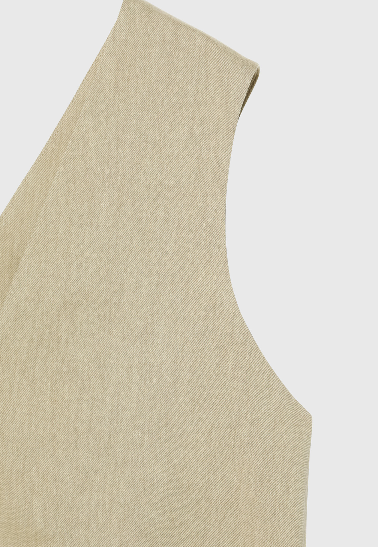 VISCORSE LINEN GILET / ヴィスコースリネンジレ 詳細画像 Beige 7