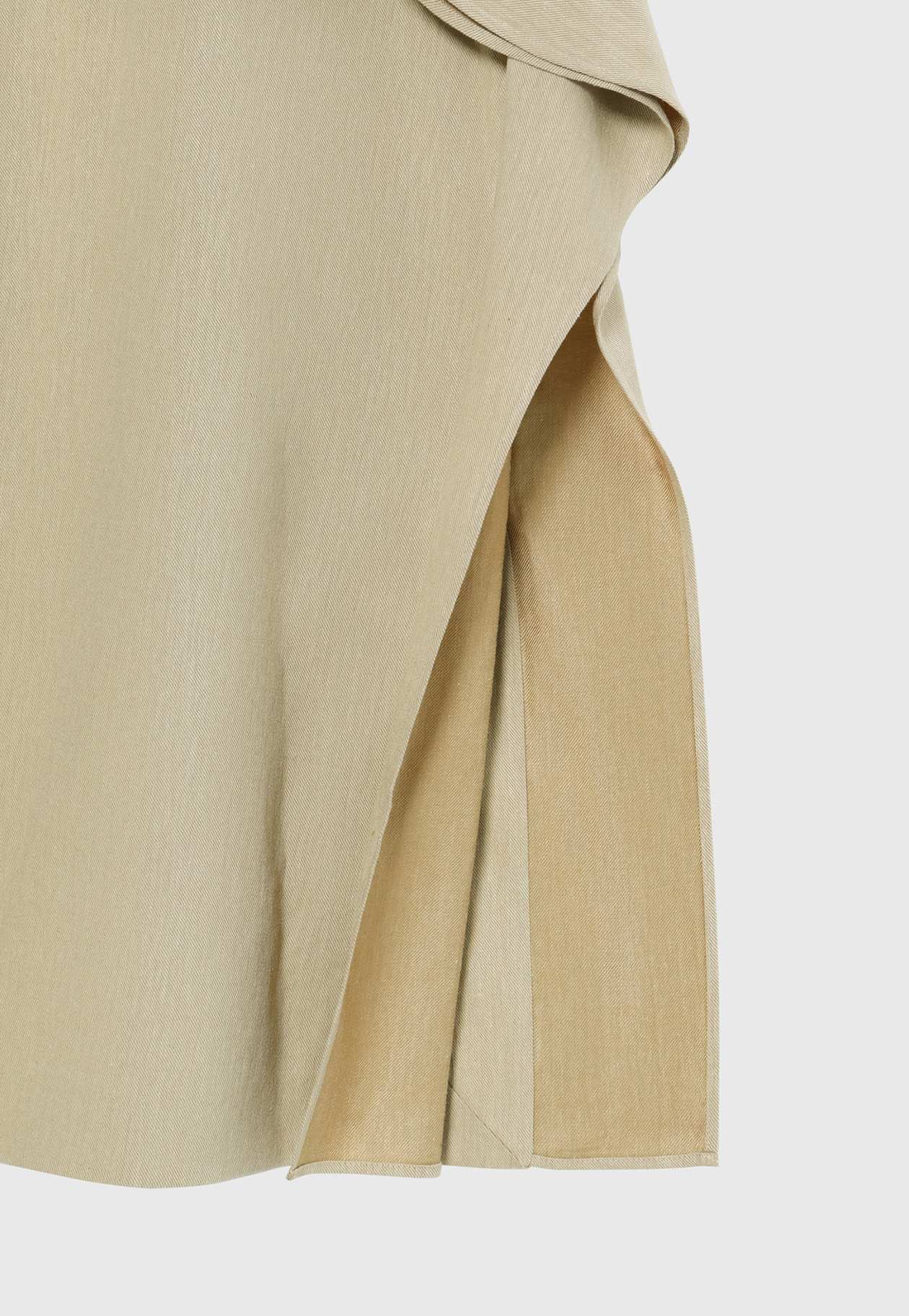 VISCORSE LINEN GILET / ヴィスコースリネンジレ 詳細画像 Beige 9