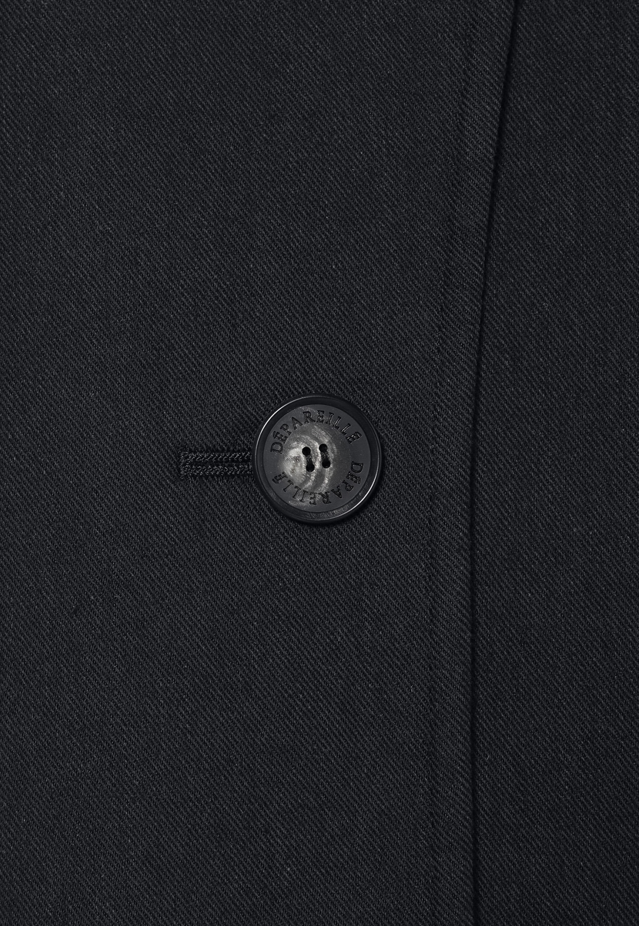 VISCORSE LINEN PONCHO GILET / ヴィスコースリネンポンチョジレ 詳細画像 Navy 2