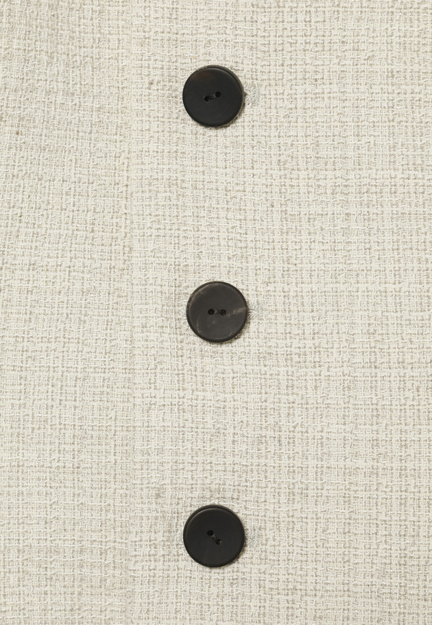 SLUB TWEED GILET / スラブツィードジレ 詳細画像 Beige 2