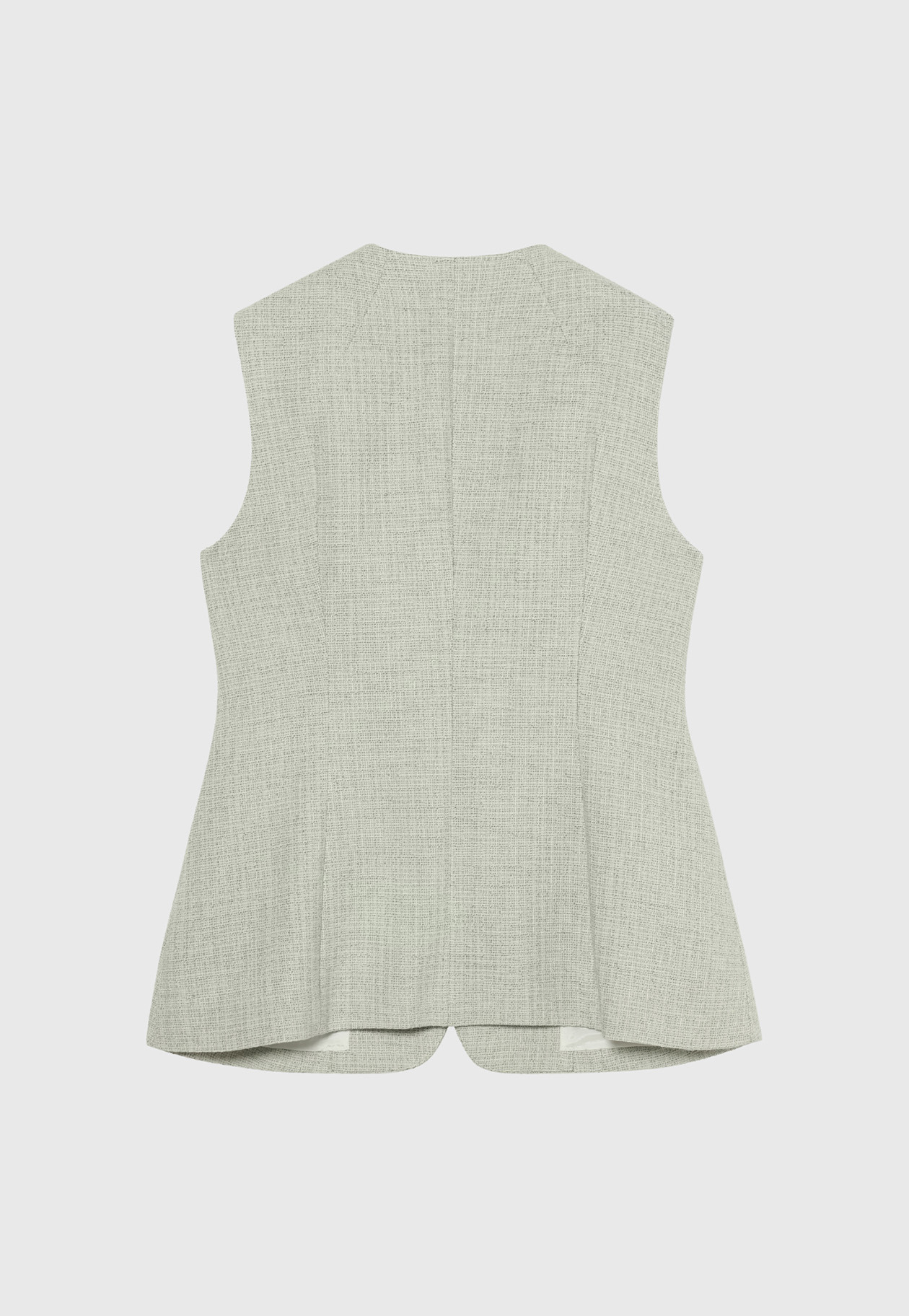 SLUB TWEED GILET / スラブツィードジレ 詳細画像 Green 2
