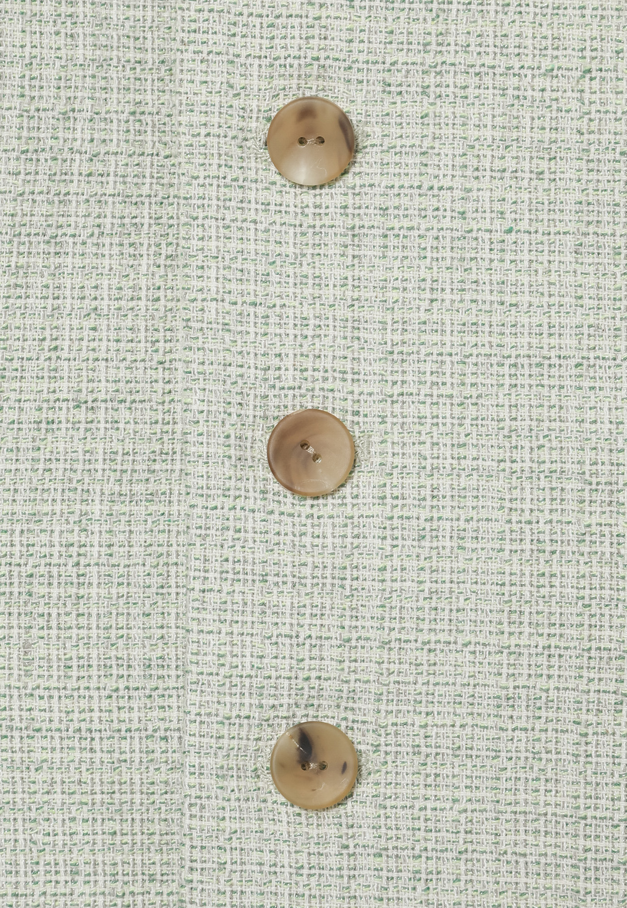 SLUB TWEED GILET / スラブツィードジレ 詳細画像 Green 6