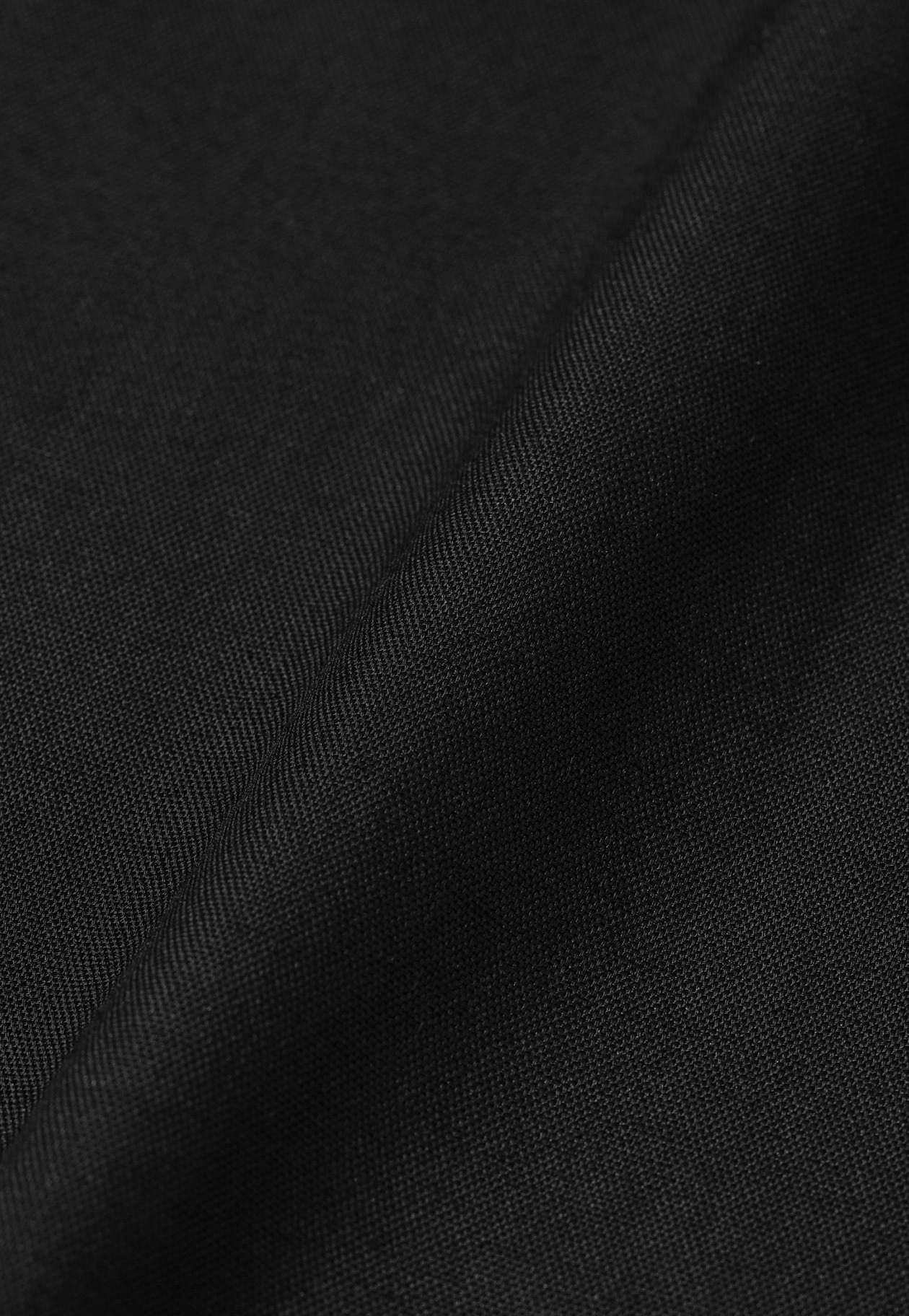 RAMIE POLY TWILL GILET / ラミーポリツイルジレ 詳細画像 Black 3